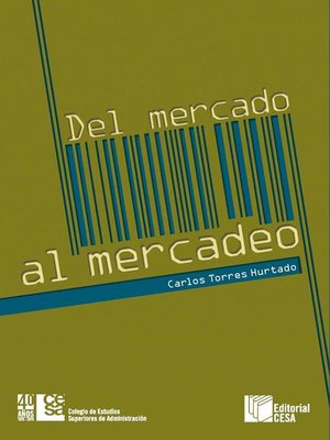 cover image of Del mercado al mercadeo